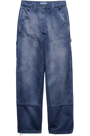 Prada Cotton Canvas Carpenter Trousers