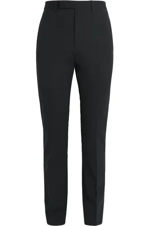Rick Owens Virgin Wool Slim Trousers
