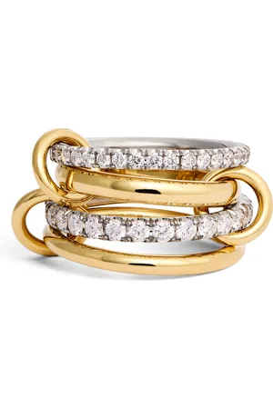 SPINELLI KILCOLLIN Mixed Gold and Diamond Halley Ring