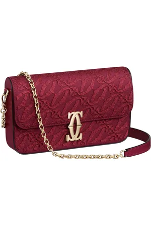 Cartier Leather Mini C de Shoulder Bag