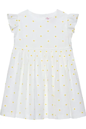 FrenchTrotters Embroidered-Daisy Summer Dress