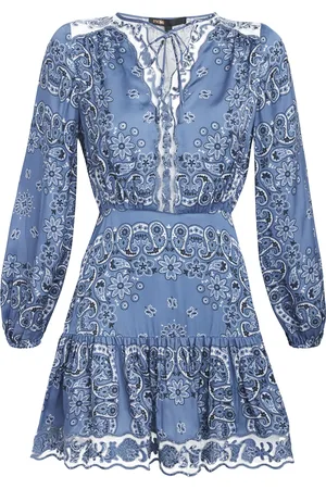 Maje Paisley Print Mini Dress