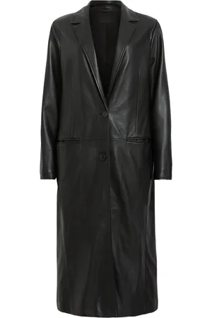 AllSaints Leather Aire Coat