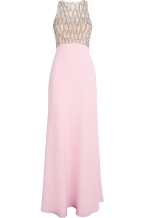 Jenny Packham Crystal-Embellished Dewdrop Gown