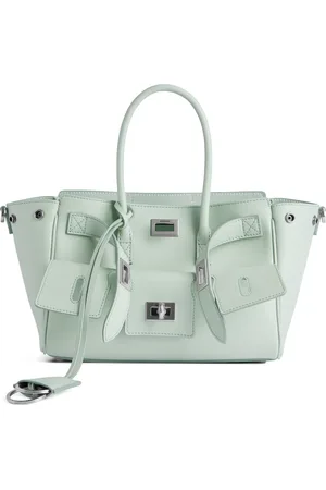 Balenciaga Mini Leather Bel Air Carry All Tote Bag