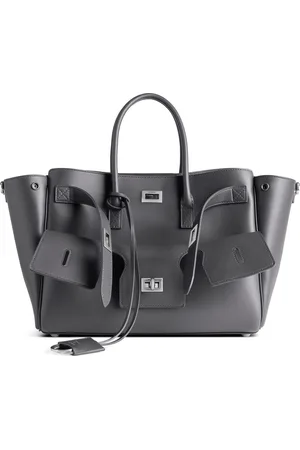 Balenciaga Small Leather Bel Air Carry All Tote Bag