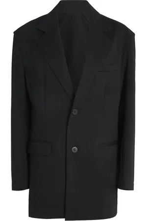 Issey Miyake Cotton-Blend Simple Ensemble Blazer