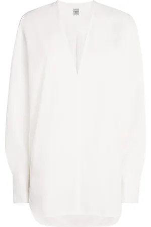 Totême Organic Cotton V-Neck Shirt