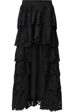 AllSaints Cavarly High-Low Maxi Skirt