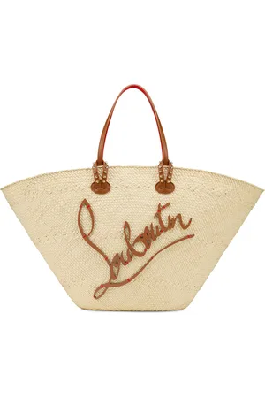 Christian Louboutin Cabata Raffia Basket Bag
