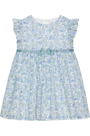 FrenchTrotters Cotton Liberty Print Bluebell Dress