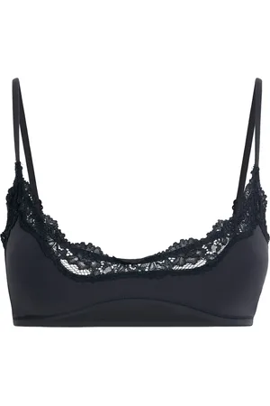SKIMS Lace-Trim Fits Everybody Scoop-Neck Bralette
