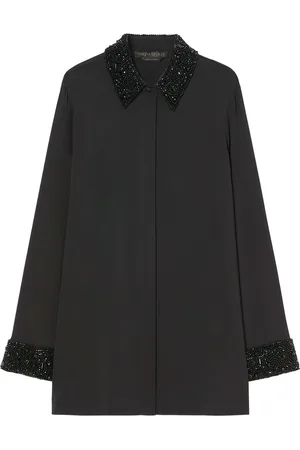 Persona by Marina Rinaldi X Dima Ayad Embellished-Detail Zagara Shirt