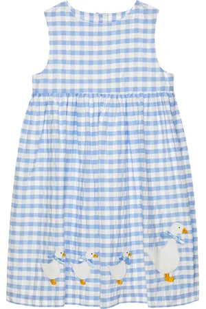 FrenchTrotters Cotton Gingham Duck Dress
