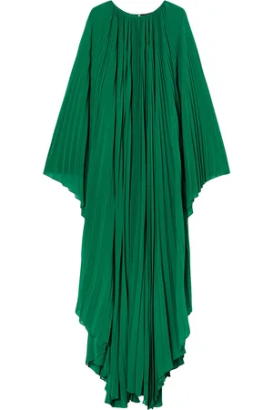 Persona by Marina Rinaldi X Dima Ayad Pleated Battage Maxi Dress