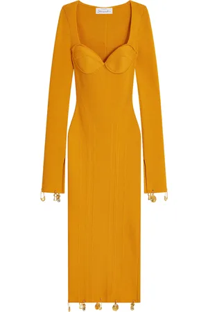 SCHIAPARELLI Anatomical Charms Midi Dress
