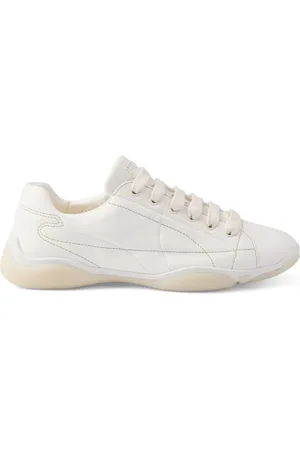Prada Nappa Leather Low-Top Sneakers
