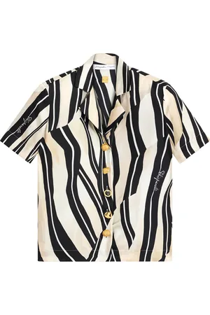 SCHIAPARELLI Silk Stripe Shirt