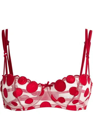 FLEUR DU MAL Some Like It Dot Balconette Bra