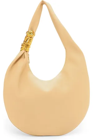 SCHIAPARELLI Large Leather Soufflé Shoulder Bag