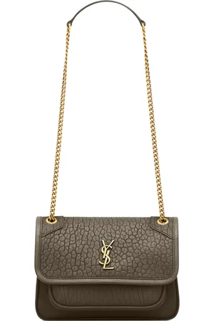 Saint Laurent Mini Leather Niki Shoulder Bag