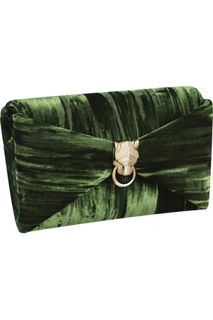 Cartier Velvet Panthère Graphique de Chain Pouch
