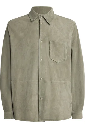 CANALI Suede Nuvola Overshirt