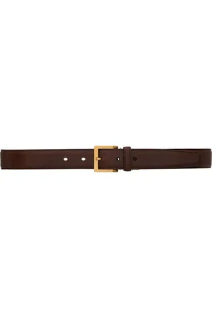 Saint Laurent Calfskin Vadim Belt