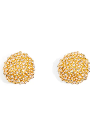 SCHIAPARELLI Embellished Ball Earrings