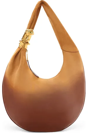 SCHIAPARELLI Large Leather Soufflé Shoulder Bag