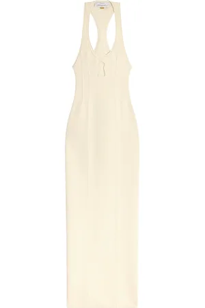 SCHIAPARELLI Knitted Keyhole Maxi Dress