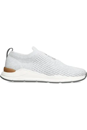 Brunello Cucinelli Cotton Crest Sneakers