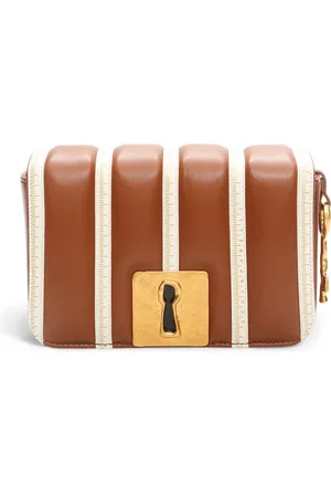 SCHIAPARELLI Leather Schiap Clutch Bag
