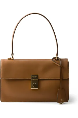 Prada Medium Leather Soft Sound Shoulder Bag