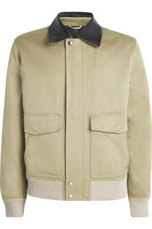 WALES BONNER Cotton Shade Varsity Bomber Jacket