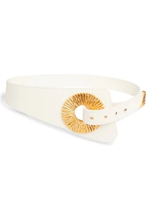 SCHIAPARELLI Leather Saddle Belt