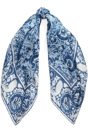 Ralph Lauren Mulberry Silk Scarf