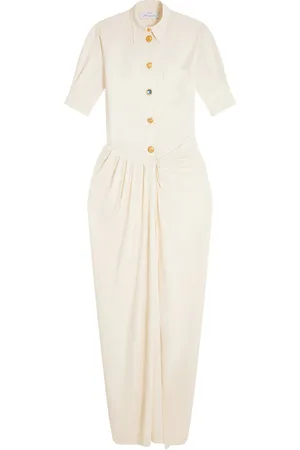SCHIAPARELLI Pareo-Detail Maxi Dress