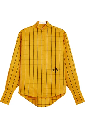 SCHIAPARELLI Linen Tuxedo Shirt