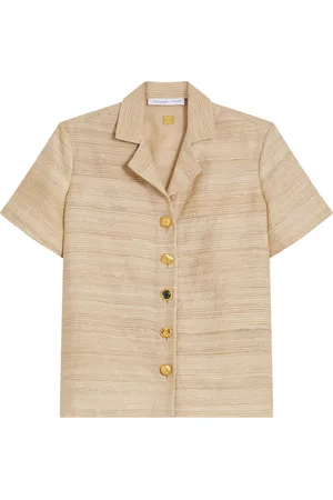 SCHIAPARELLI Silk Tussah Shirt