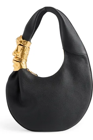 SCHIAPARELLI Small Leather Soufflé Shoulder Bag