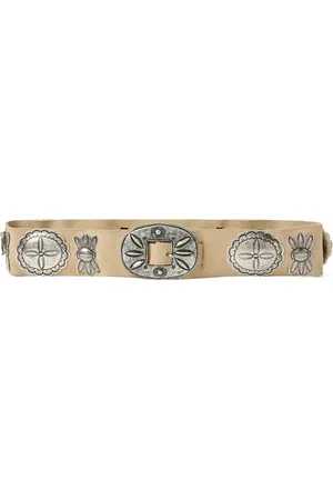 Ralph Lauren Suede Concho Belt