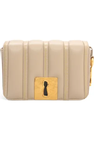 SCHIAPARELLI Calfskin Schiap Clutch Bag