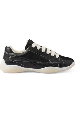 Prada Nappa Leather Low-Top Sneakers