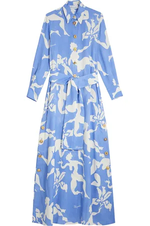 SCHIAPARELLI Bodies Print Maxi Dress