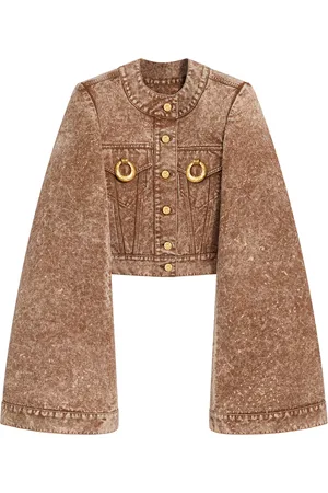 SCHIAPARELLI Oversized Bijoux Denim Jacket