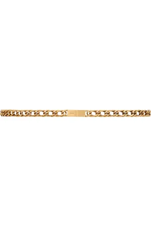 Saint Laurent Thin Chain Belt