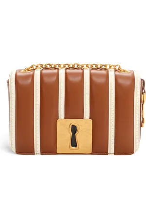 SCHIAPARELLI Calfskin Schiap Shoulder Bag