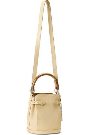 Ralph Lauren Small Leather Rl 888 Bucket Bag
