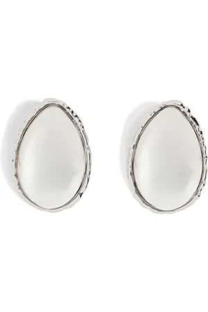 SCHIAPARELLI Cabochon Clip-On Earrings